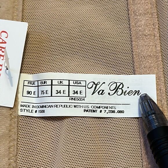 NEW Va Bien low back bustier size 34E - Picture 8 of 11